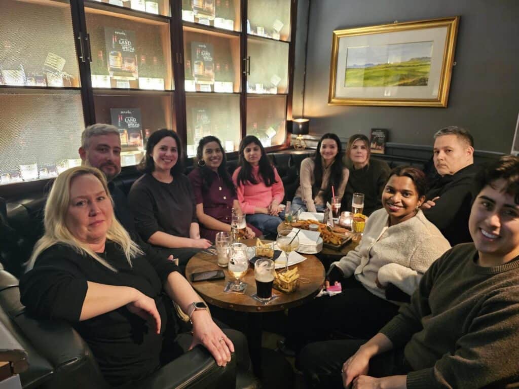 Propylon Interns on Social night out
