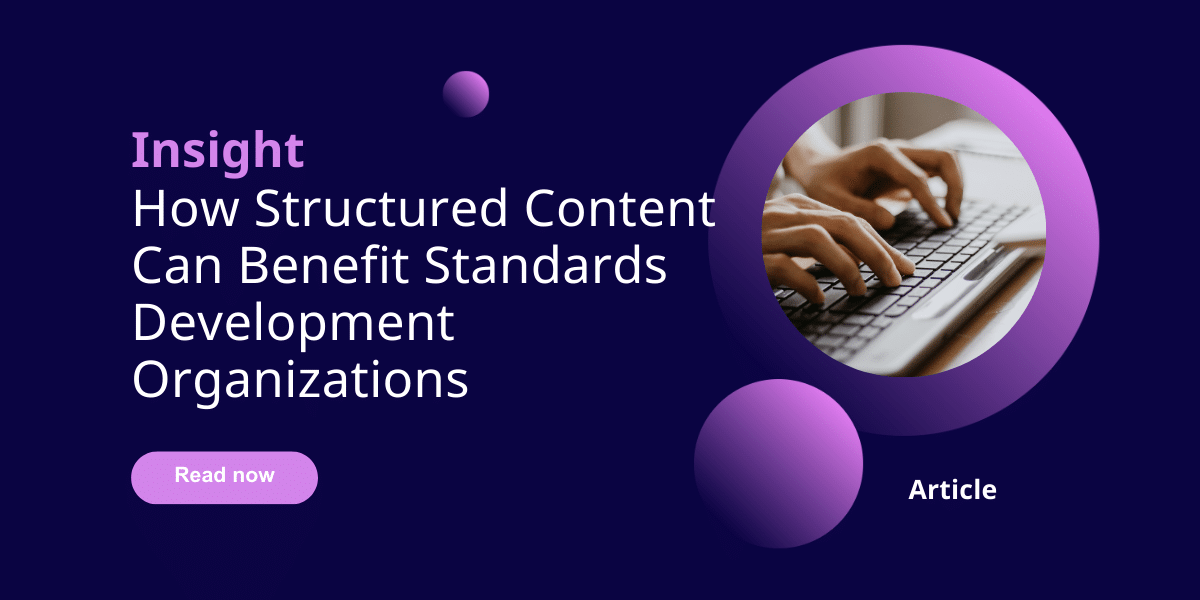 Structured Content & SDOs Article
